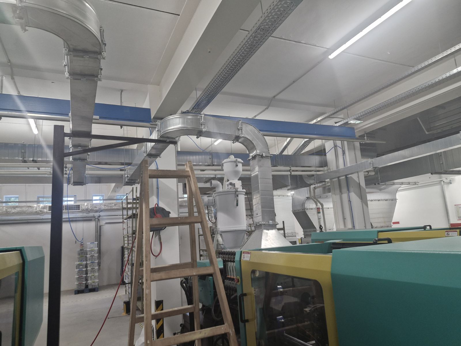 Ugradnja industrijskog ventilacionog sistema u fabrici – K.G.H.-Control Niš